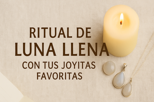 🔮 Ritual de Luna Llena con tus joyitas favoritas