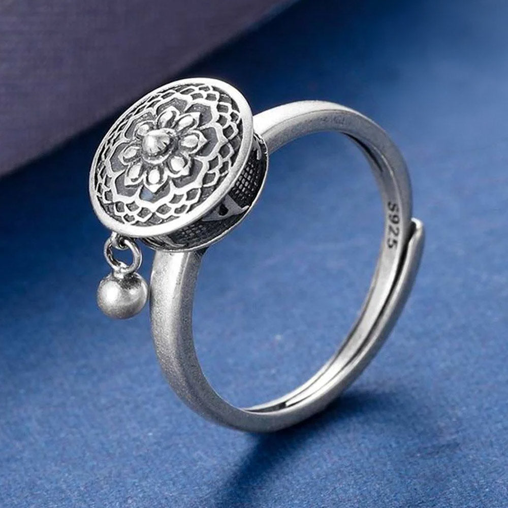 Anillo Budista Porta-Suerte Plata De Ley - (Oferta 2x1)